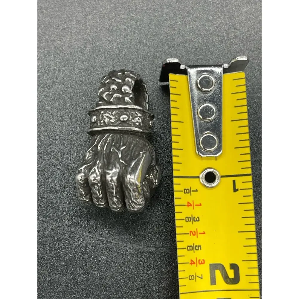 Clenched Fist Men’s Pendant Stainless Steel